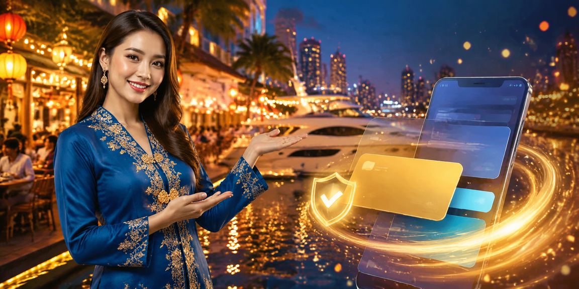 Pemain dari Ipoh menikmati bonus aluan sambil memakai baju kurung