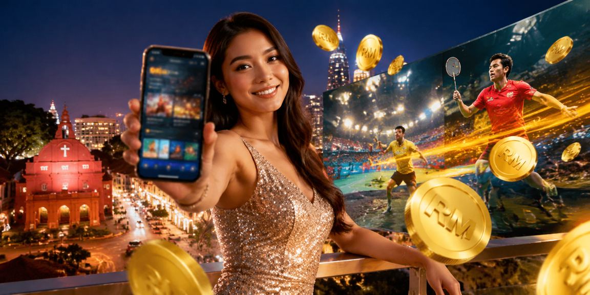 Pengguna di Melaka menggunakan aplikasi kasino mudah alih untuk bermain slot